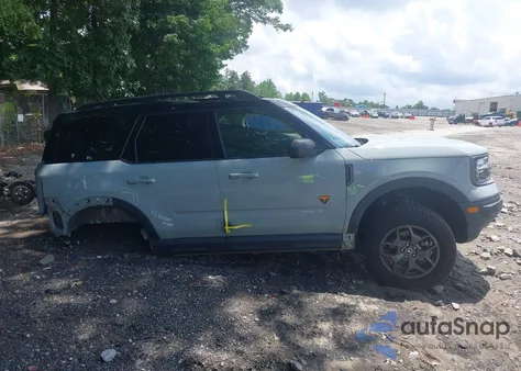 2021 Ford Bronco Sport Badlands z USA, uszkodzony, nr VIN 3FMCR9D94MRA55505